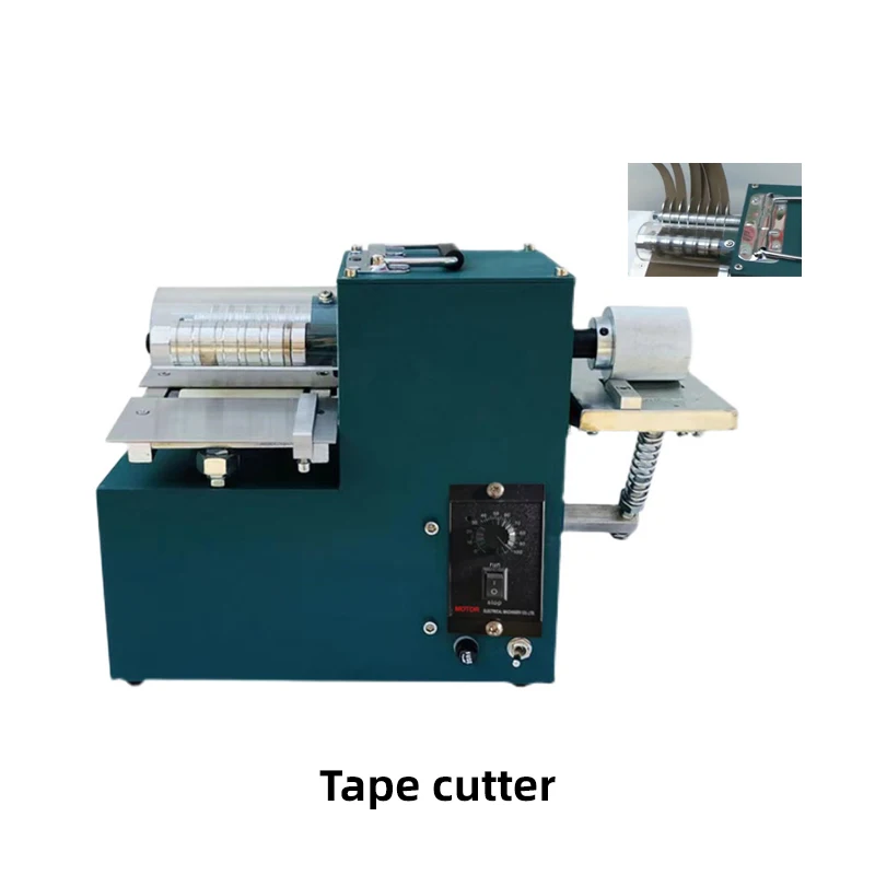 Leather Slitting Machine Cloth Shoulder Small Belt Cutting Machine Cutting Machine Adjustable Speed Industrial Round Knife 220V