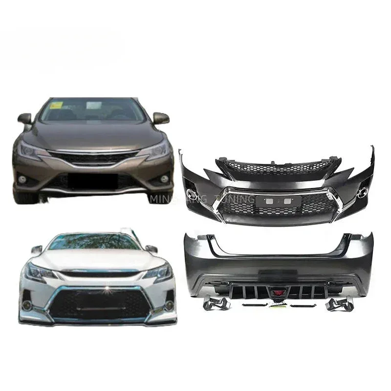 

Высококачественный комплект кузова из полипропиленового пластика GS, автомобильные бамперы для X 2010-2018 гг.