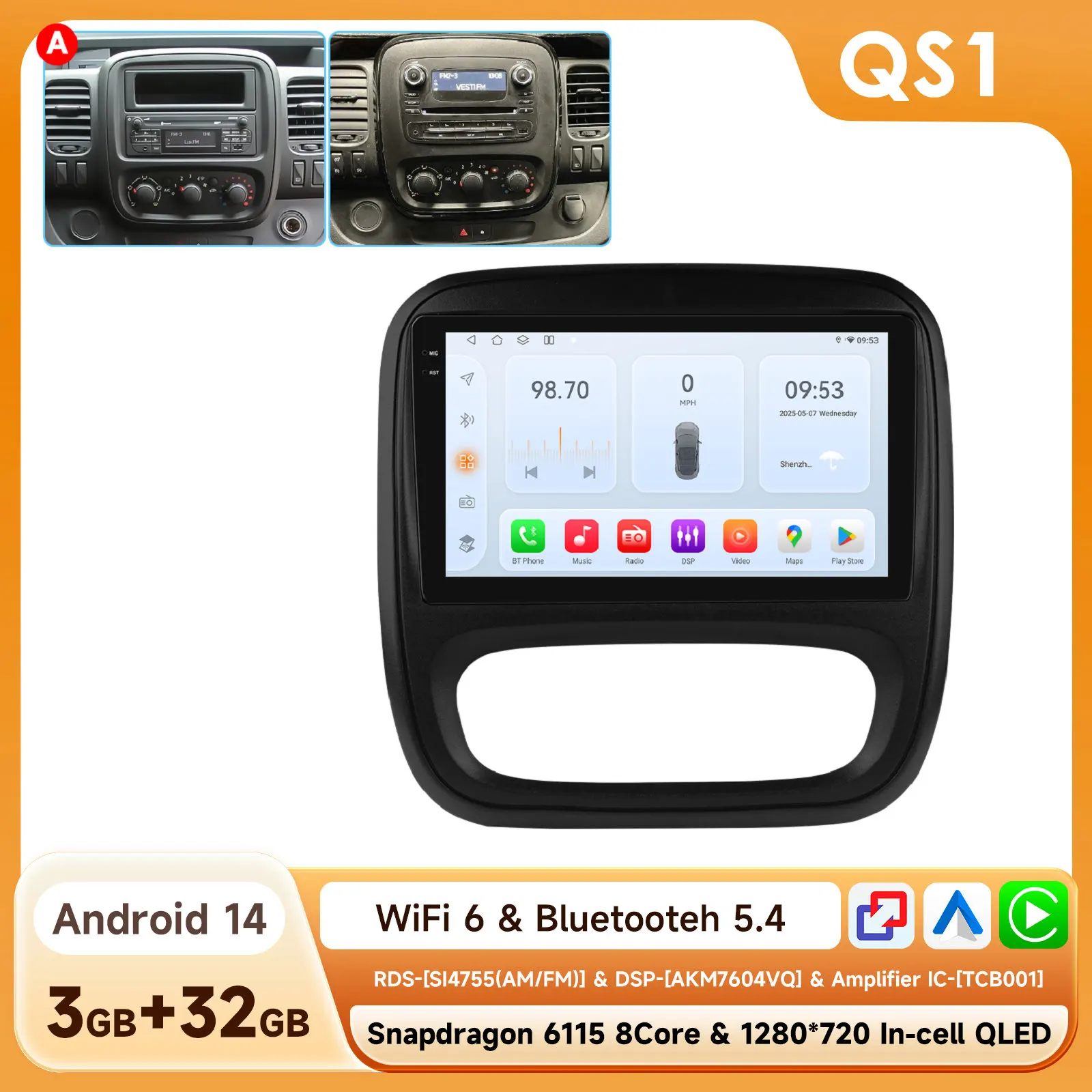HIZPO 10.33" Pro AI Android Car Stereo 3