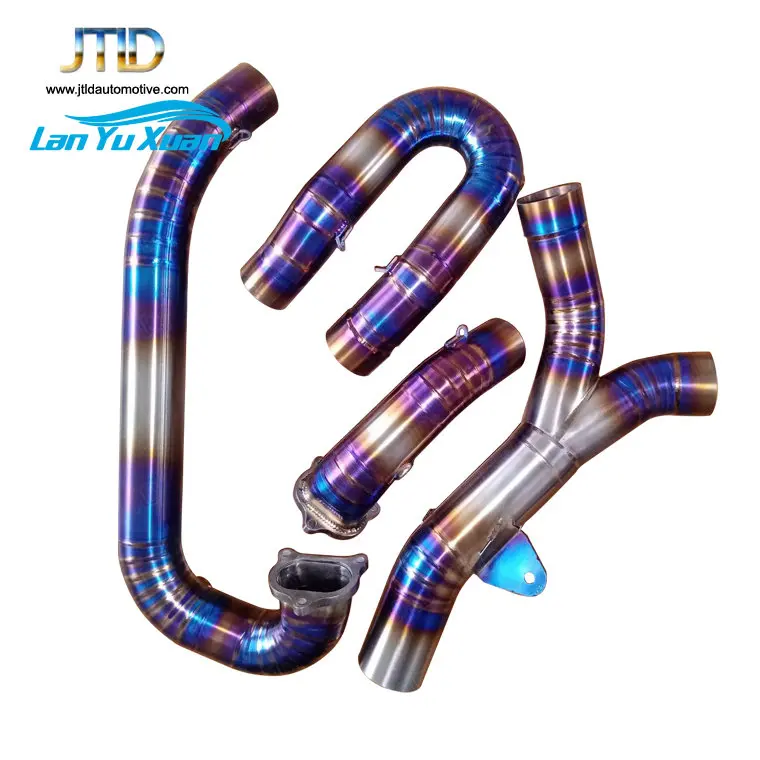 

JTLD Popular Racing Titanium Exhaust Pipe for Ducati Hypermotard Assembly