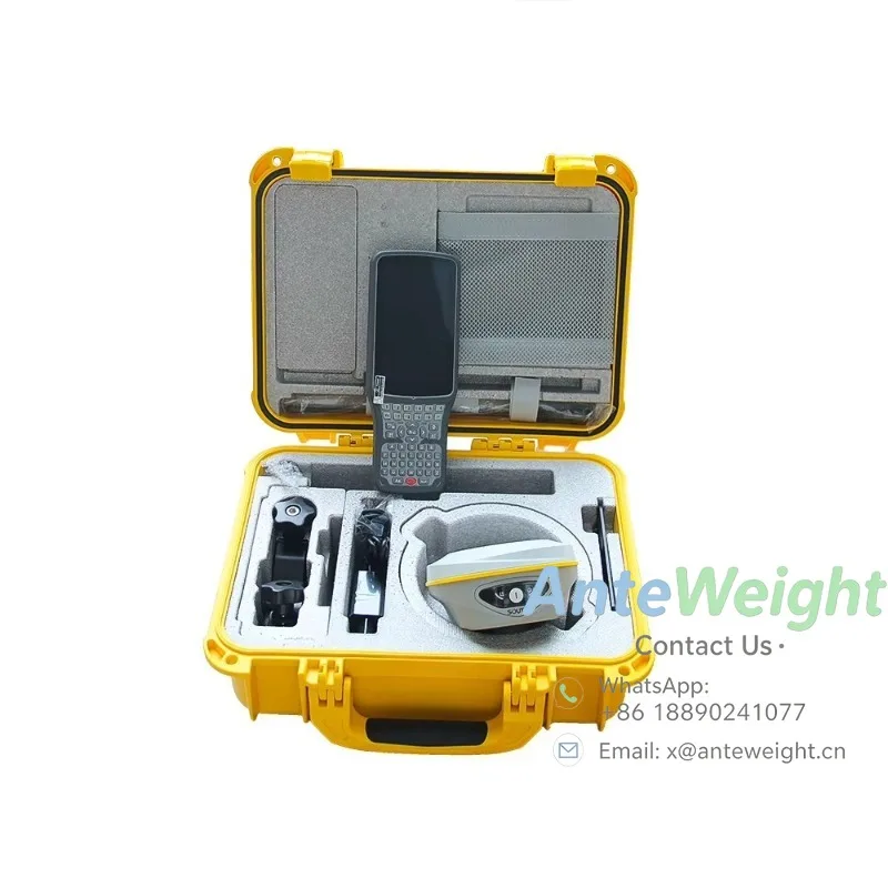 Visual GNSS RTK Receiver, High Precision Survey Equipment with Upgradable Field Survey Software