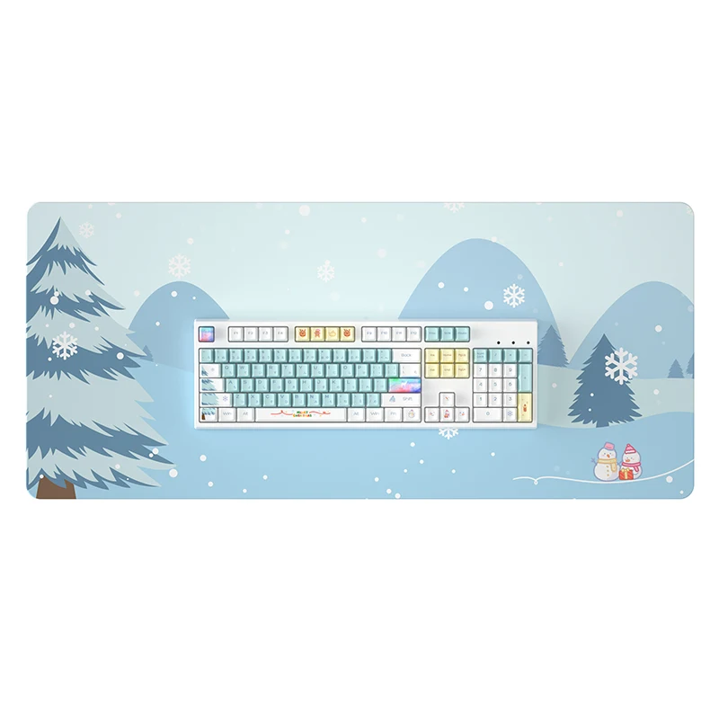 152 Toetsen Originele Ontwerp Winter Sneeuw Thema Cherry Profiel Dye-Sub Gepersonaliseerde Keycap Cherry Voor Mx Schakelaar Mechanische Toetsenbord