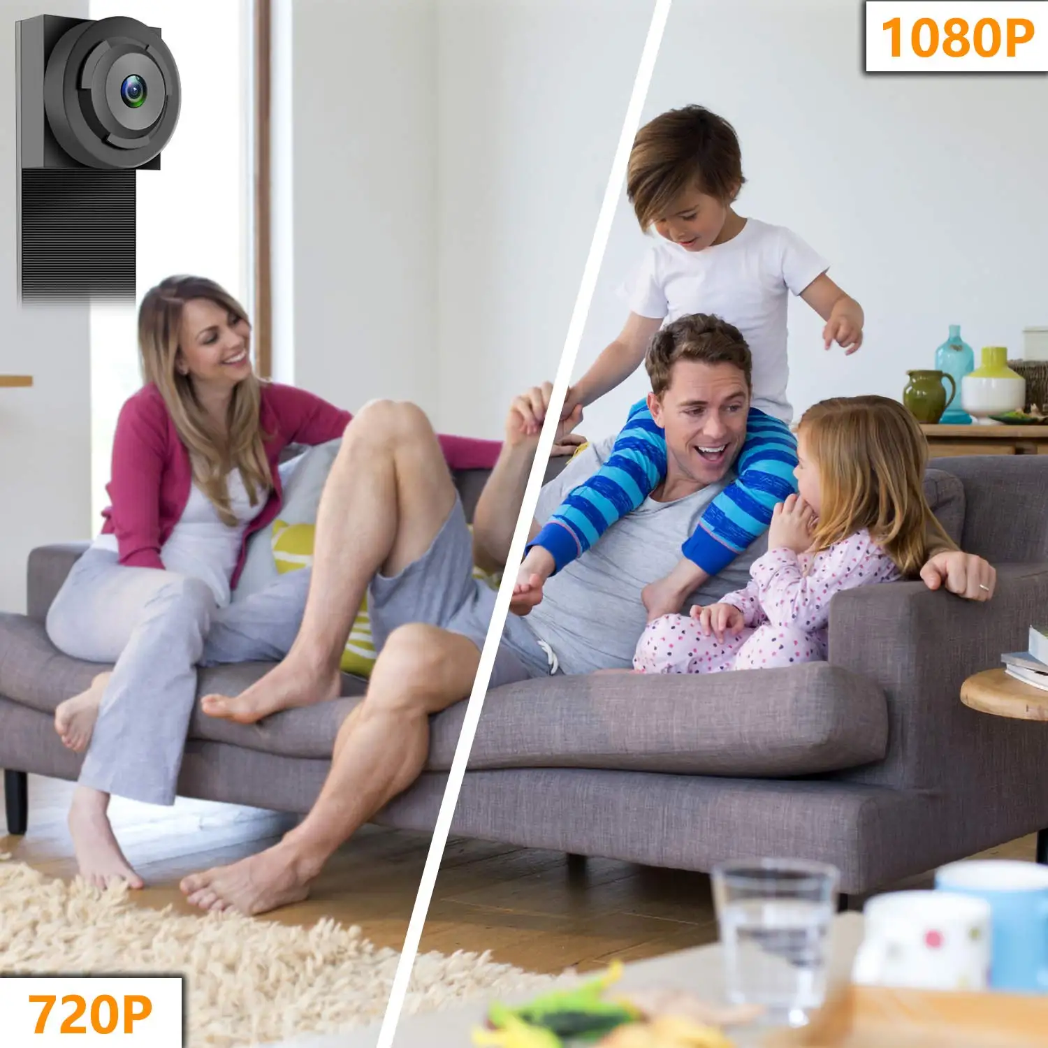 Security 1080P WiFi Camera Indoor Home Security Camera Wireless Baby Moniton Surveillance Security Cam Motion Detection with App