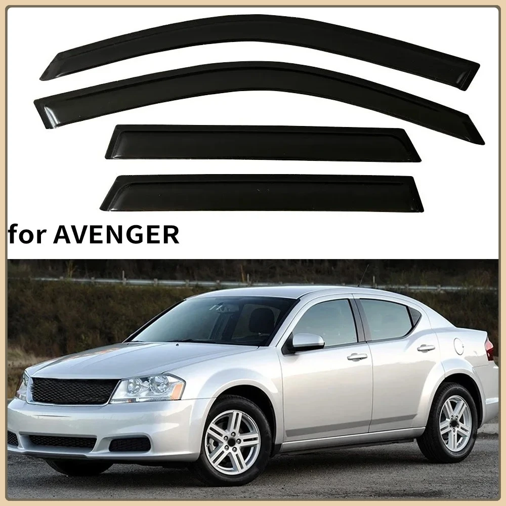 

Для Dodge AVENGER 2008 2009 2010 2011 2012 2013 2014 боковой оконный козырек от дождя боковой вентиляционный дефлектор наружное крепление лента