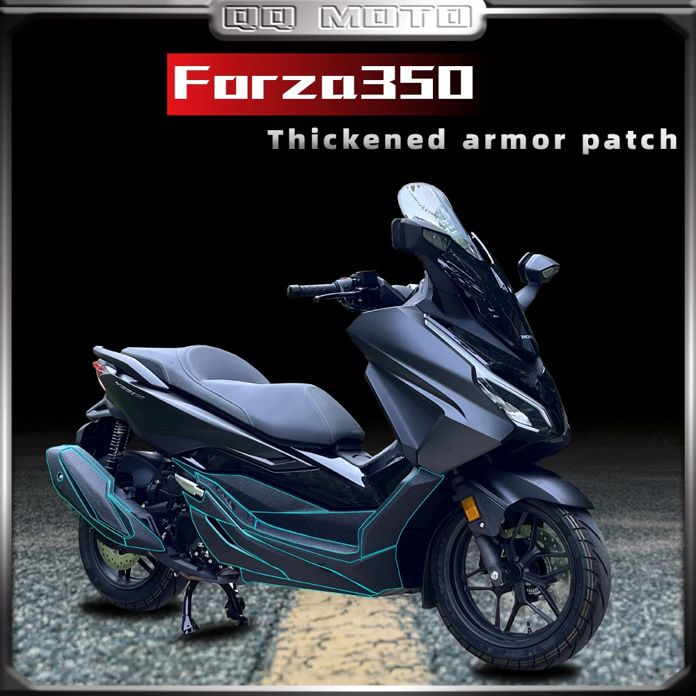 For NSS350 Forza350 Motorcycle Sticker Scrub Tank Pad Protecto Decal Gas Fuel Knee Grip Traction Side Accessories 20-23