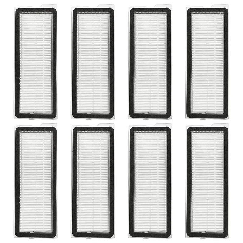 A24P 8 قطع فلاتر HEPA لـ Roborock Qrevo Curv، P10 Pro، P20 Pro، Qrevo S، Qrevo Pro، Qrevo Maxv ملحقات المكنسة الكهربائية الروبوتية