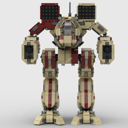 1832PCS MOC Timberwolf Battlemech Building Brick Assembly Mecha Robot Model Game Series Brick Toy Holiday Kids Gift