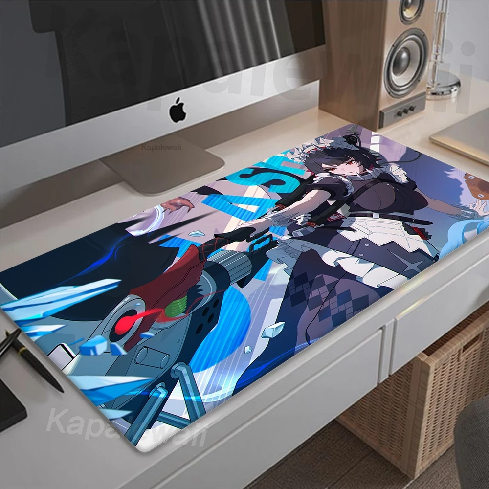 Zenless Zone Zero Mouse Pad Gamer Mousemat Large Desk Mat Computer Game Mousepad 90x40cm Speed Keyboard Mat Big Mousepads