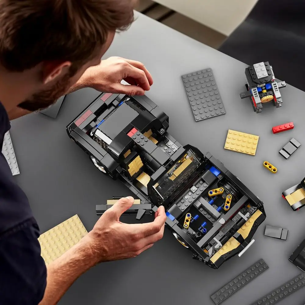 Mould King 10029: kit di costruzione MOC per auto sportive da collezione da 1557 pezzi per adulti, modello di auto da corsa statica