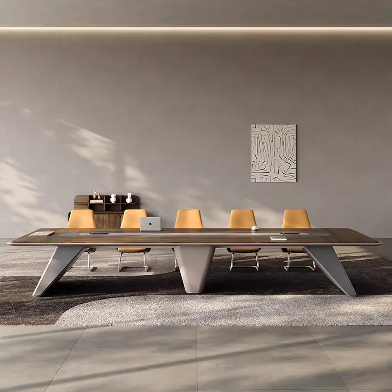 Modern Office Rectangular Executive 8,10,12,16 Seater Conference Table Meeting Room Table Boardroom Table Desk