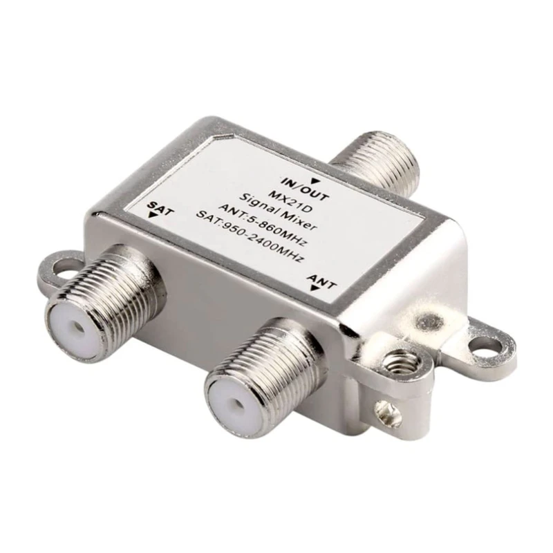 Durablely Digital and Satellite Combiner Splitter Bidirectional Operating and Easy Installation