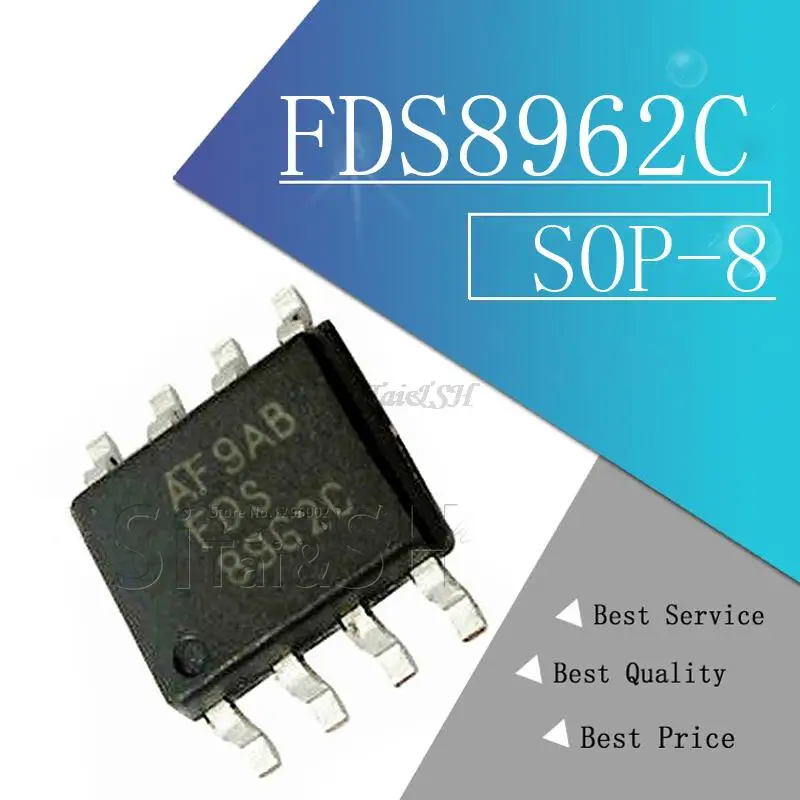 10pcs FDS9926A FDS9926 SOP 9926A SOP-8 FDS8884 FDS8958A FDS8958 FDS8962C FDS8962 FDS8984 FDS9435 FDS9933 FDS9945 FDS9435A