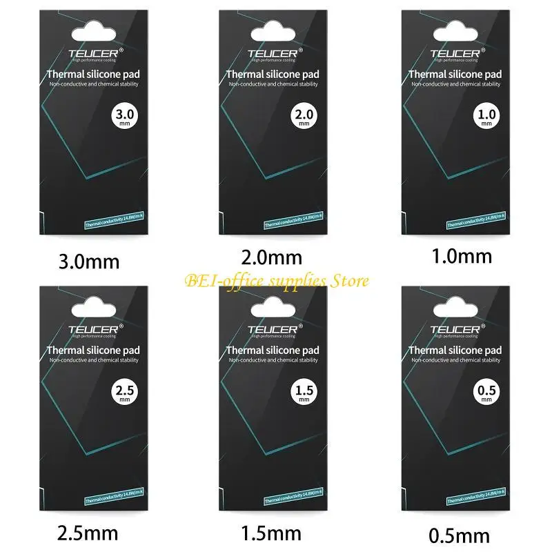 

A9LC TP400 High Performance Thermal Pad Thermal Conductivity 14.8W/for m K for IC SSD