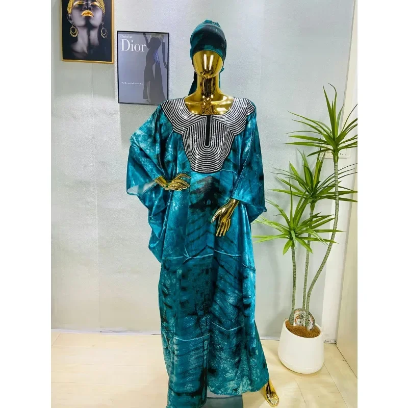 Customized African Dresses For Women Muslim Fashion Abayas Boubou Dashiki Ankara Outfits Evening Gown Dubai Kaftan Abaya Robe Ma
