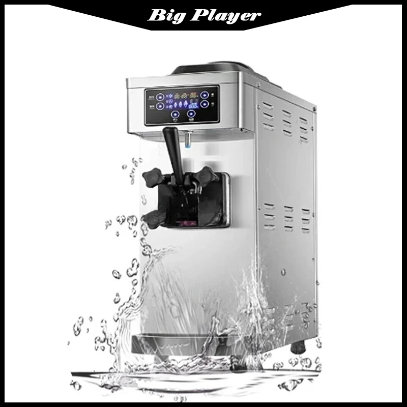 

Новая конструкция из нержавеющей стали 2025 года, портативная машина для мягкого мороженого, небольшая коммерческая машина для замороженного йогурта