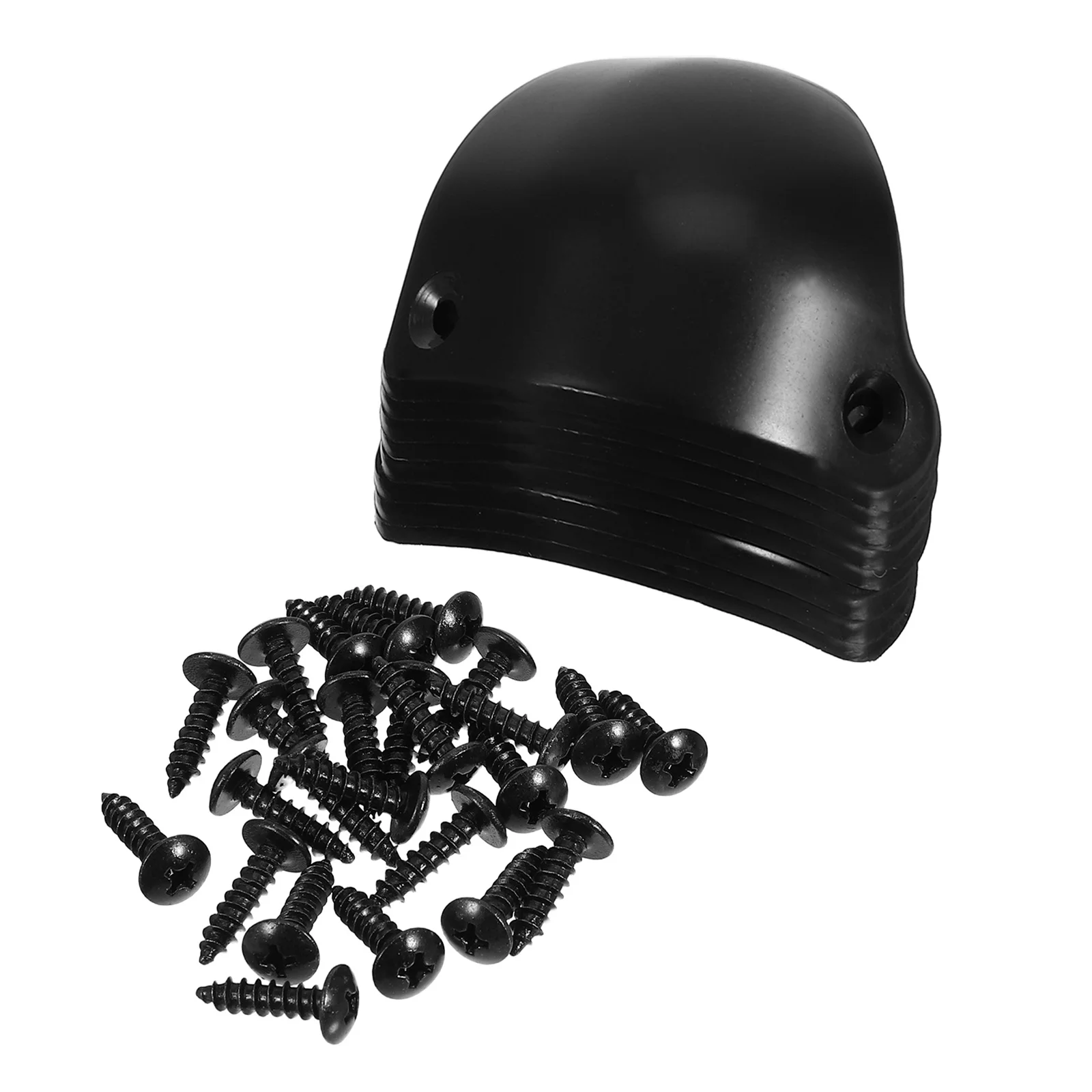 

8Pcs Guitar Speaker Corner Protectors Plastic Edge Guards Amplifier Enclosure Protective Corner Guards for Audio Equipment and