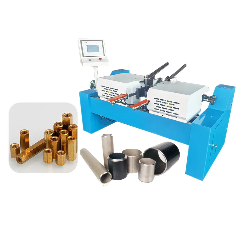 Stainless steel pipe chamfering machine Double head chamfering machine Mini chamfering machine