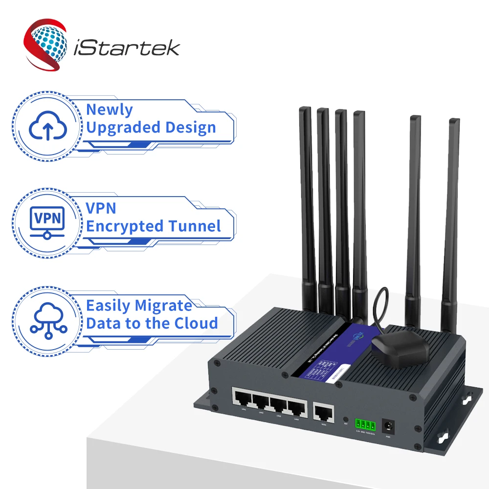 Industrial Chargeable Lte Long Range Router Wifi 4g O 5 g Con Tarjeta Sim Usa 5g Router with Sim Card Slot Outdoornew