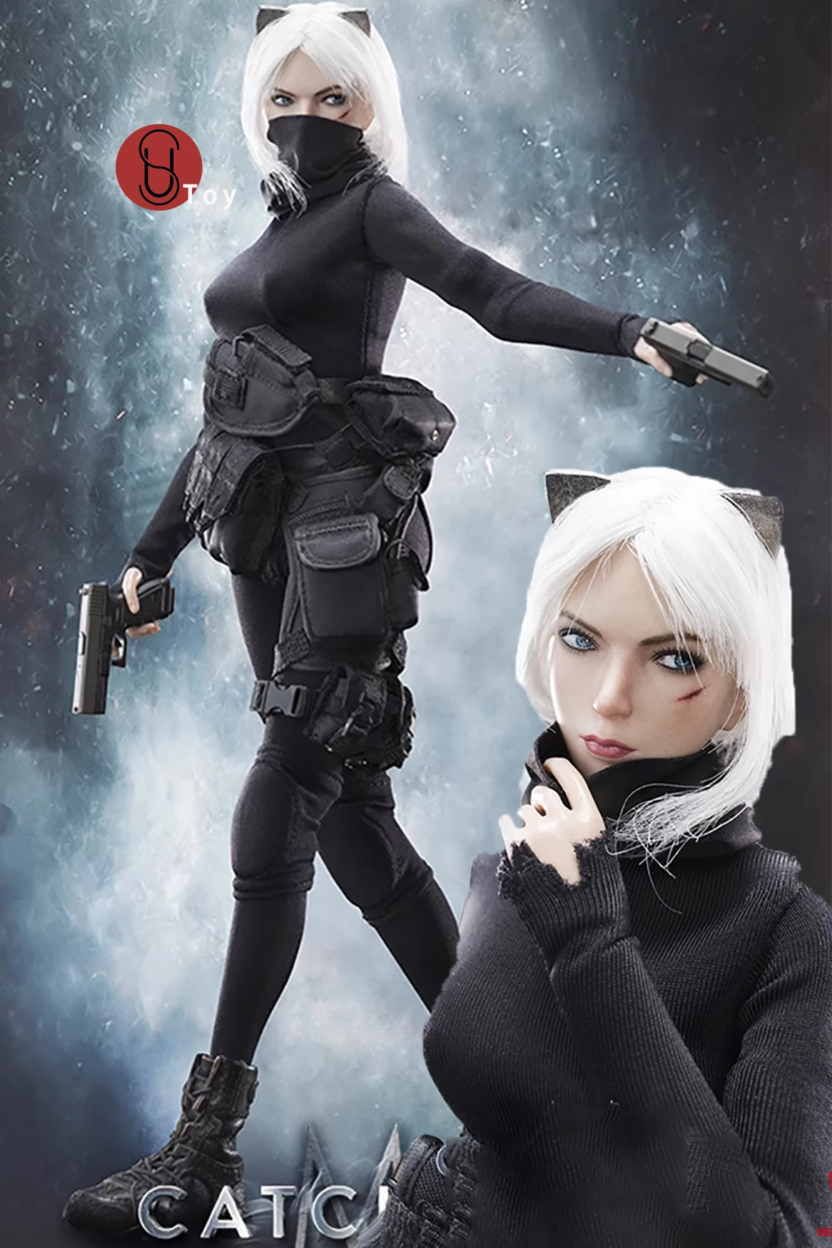 

VERYCOOL VCF-2033 B 1/6 Female Assassin "Catch Me" Female Soldier Action Figure Full Set Collectible Model Toys Gift