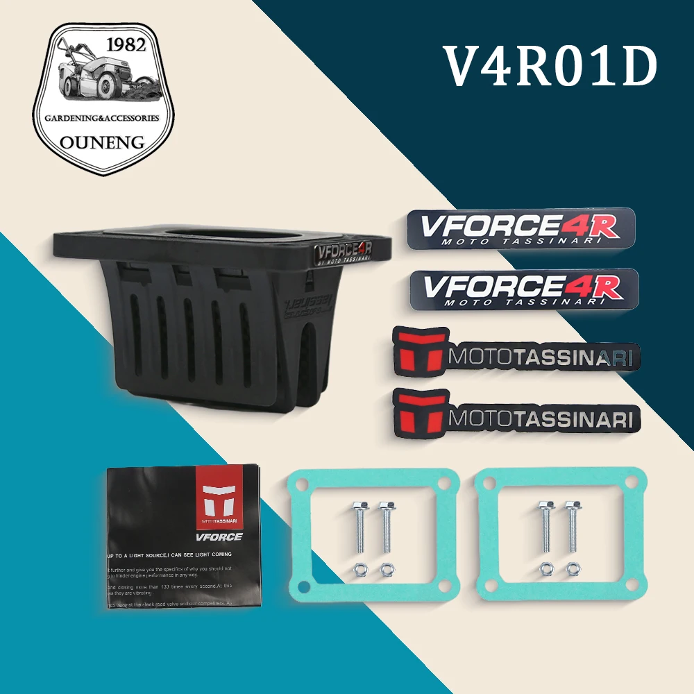 

Motorcycle Reed Valve V4R01D V-Force 4R Petals Block System For Honda CR125 1987-2000 2002 NSR125 150 JC20 22 NSR 250 MC21 MC28