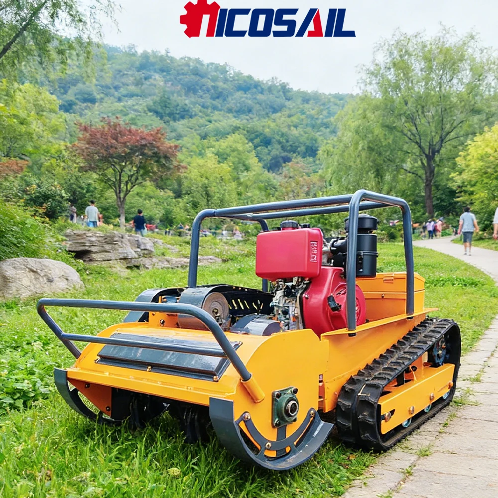

Nicosail NS800 Remote Control Mower for Farm Garden Grass Cutting Slope Safety Mowing Operation