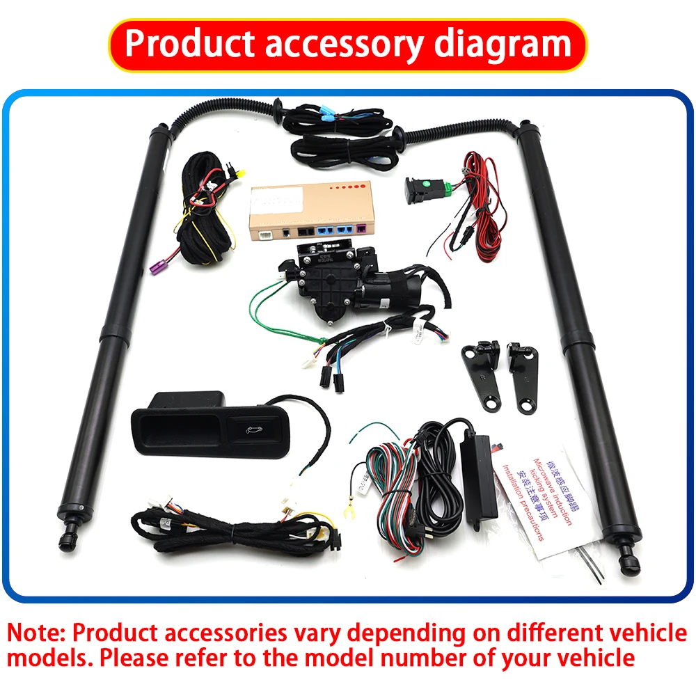 نظام الباب الخلفي الذي يعمل بالطاقة الذكية لكزس RX RX200t RX270 RX300 RX350 RX450h 2008-2022 طقم رفع صندوق السيارة الذكي الأوتوماتيكي #6