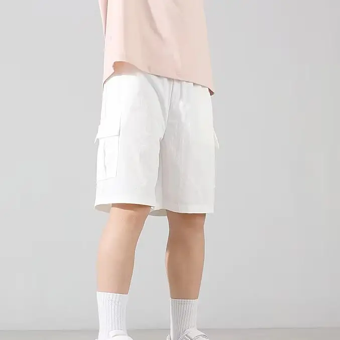

Summer Waterproof And Cool Children's Pants Boys Five Inch Pants Quick Dryin Cool Solid Color Kids Boys Clothing