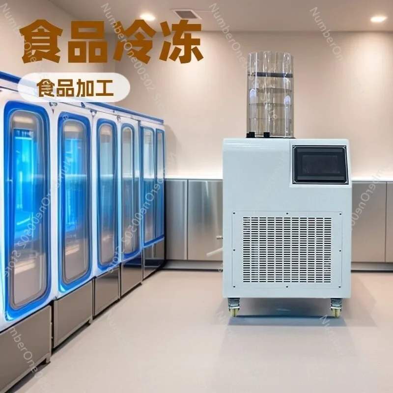 Home Small Freeze Dryer Machine Vacuum Food Freeze Dryer for Fruit Vegetable Lab Equipment Pet Snack Herb Preserver