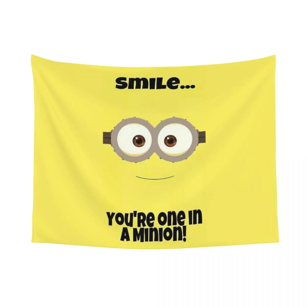 Custom Minions Anime Cartoon Tapestry Home Decor Hippie Wall Hanging Tapestries for Living Room