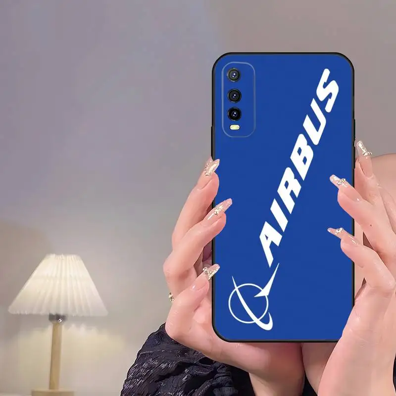 Airbus Logo Phone Case For VIVO Y 95 Y93 Y20 V 19 80 31 70 17 15 23 21 E S10 IQOO 9 Pro X60 NEX Mobile Phone Accessories