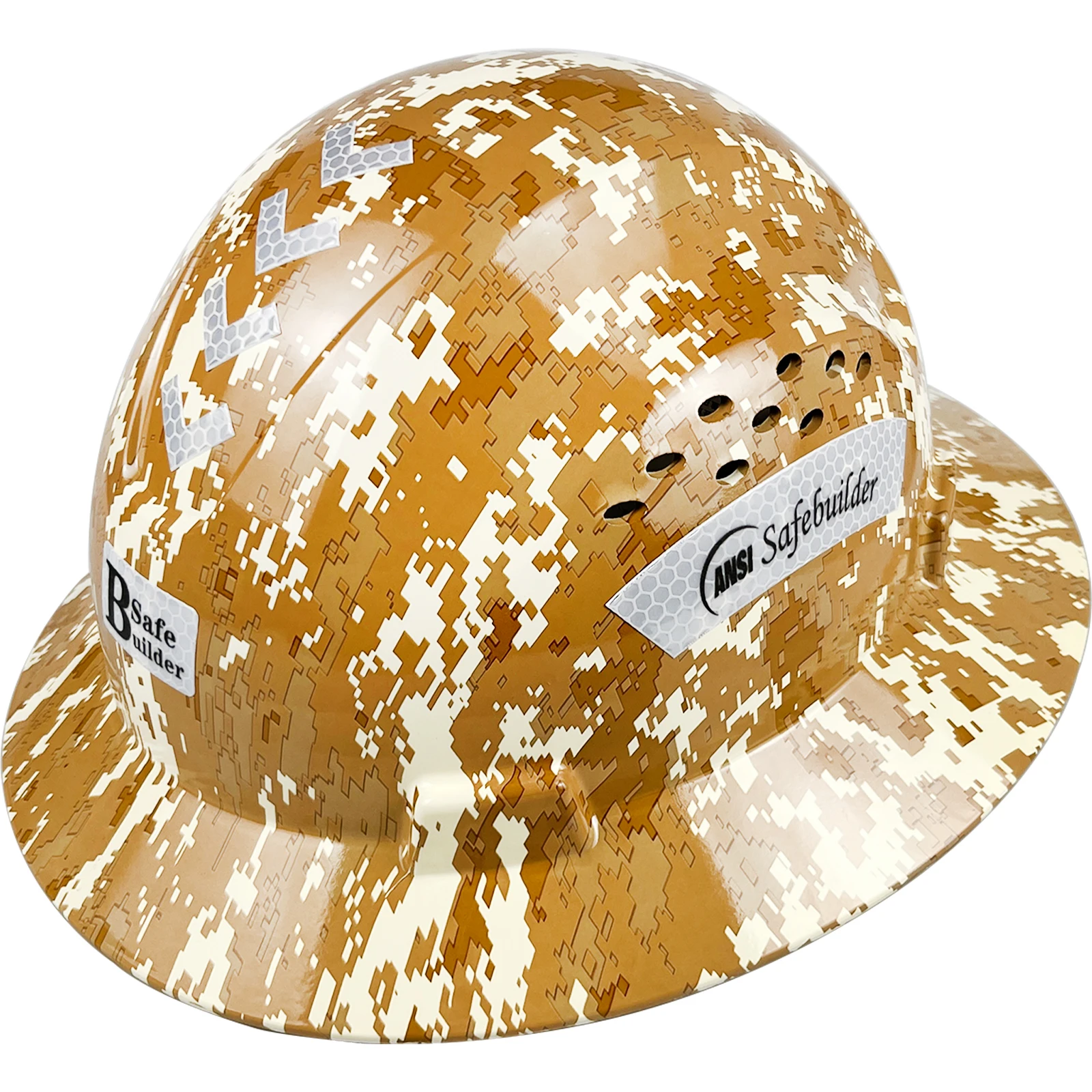 Full Brim Safety Helmet CE Hard Hat Stickers Construction Work Cap Lightweight High Strength Railway ANSI Protective Hard Hat