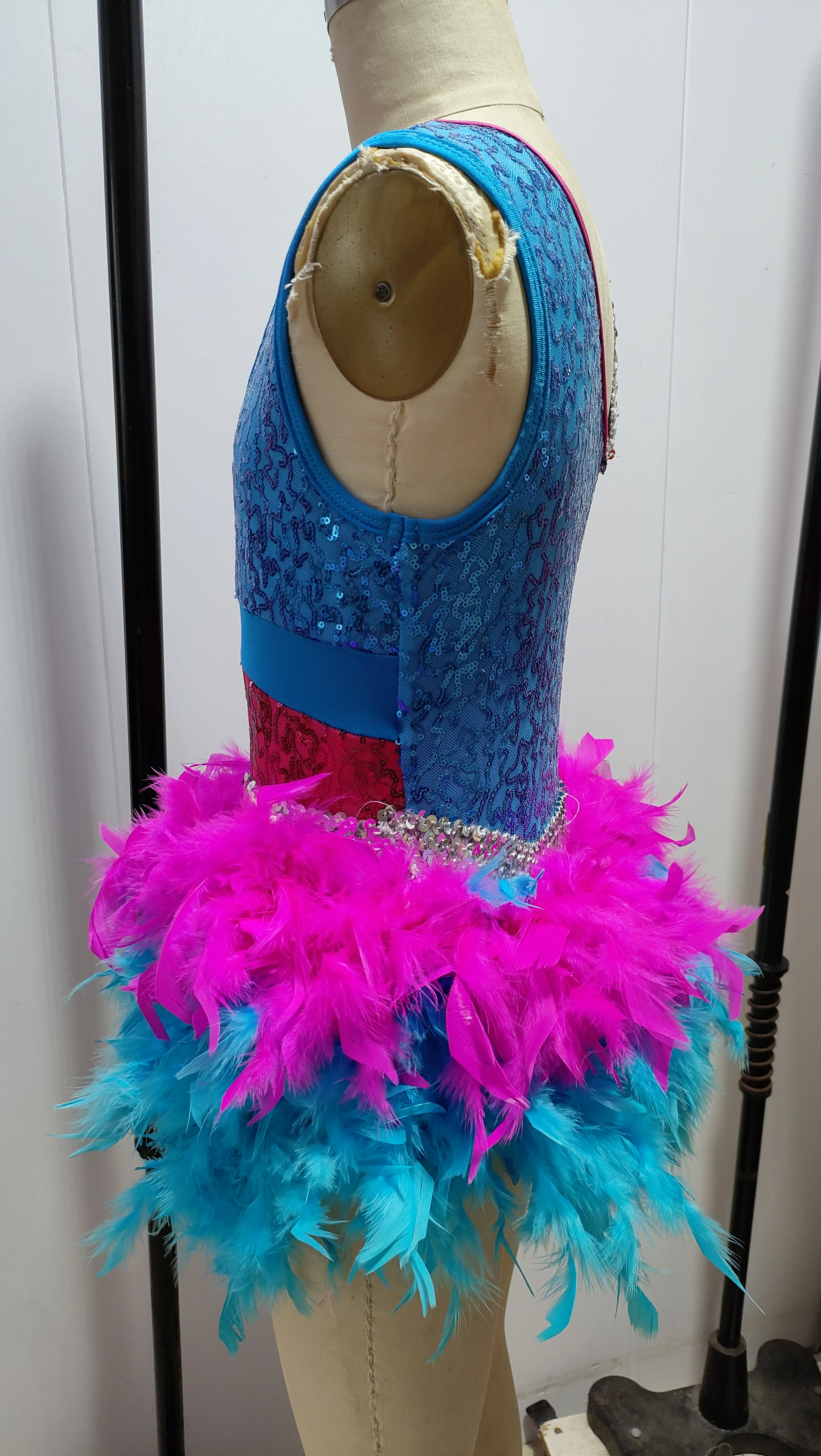 New dance costume professional jazz dance dress performance dress Lodysuit Latin dress
