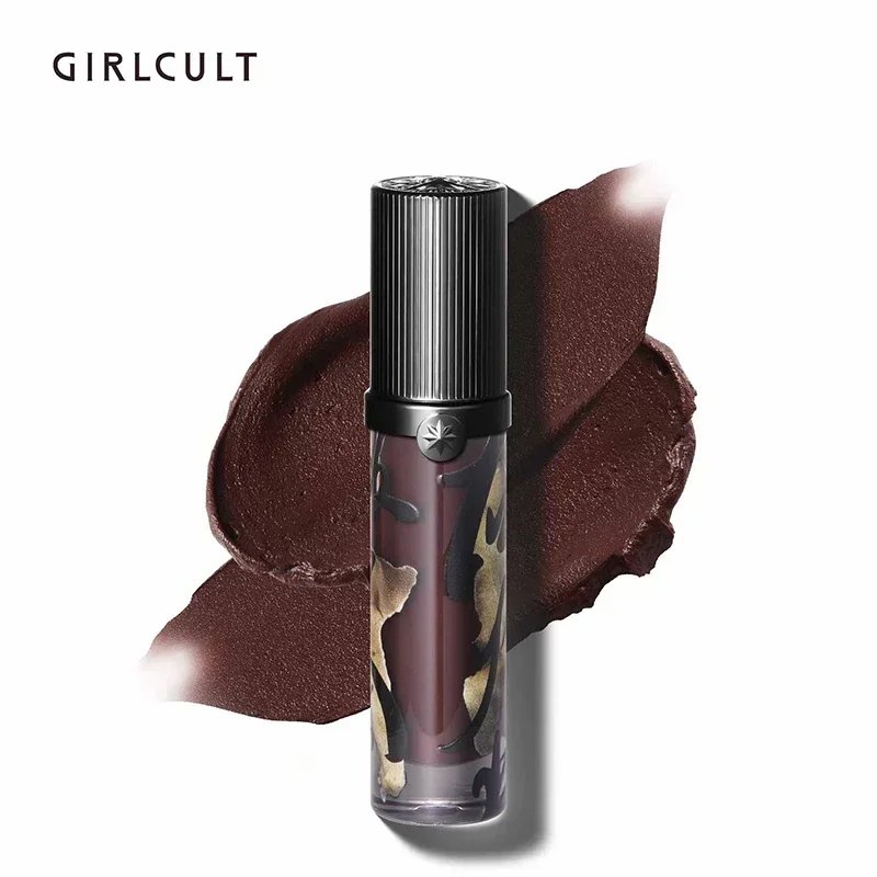 Girlcult Four Great Inventions Velvet Matte Dark Lipstick Waterproof Quick-drying Nude Lip Stain Vegan Lip Beauty