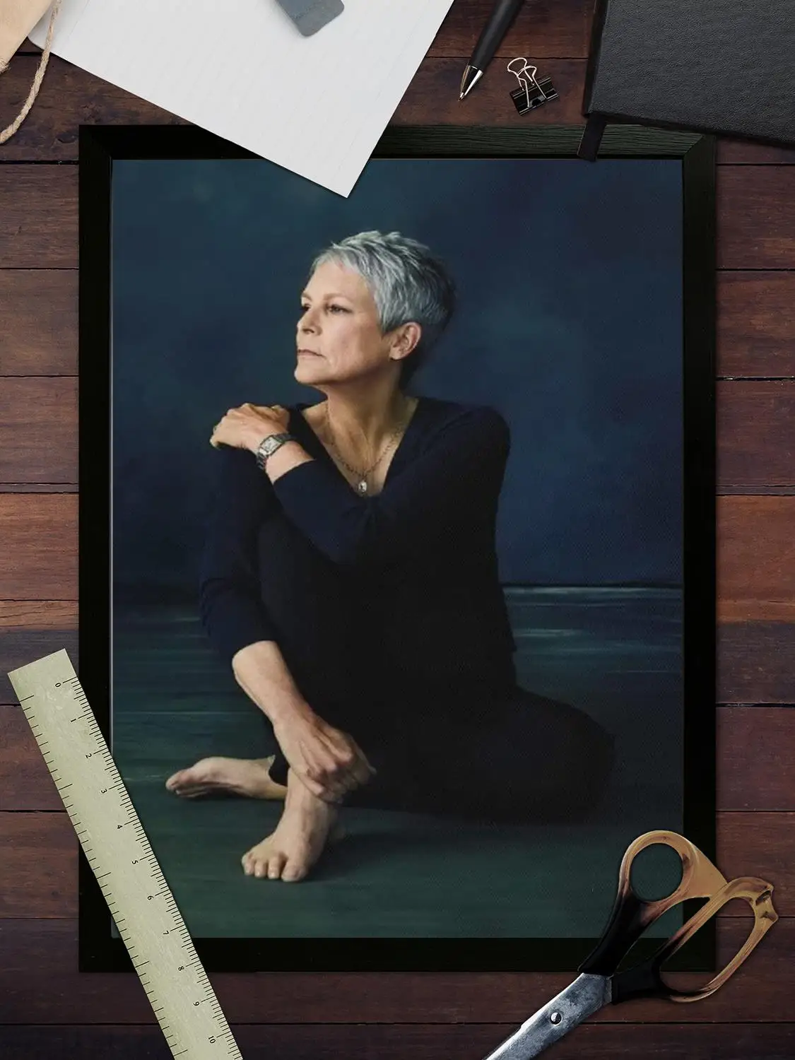 ملصق فني من القماش من جيمي لي كورتيس، لوحة فنية جدارية، طباعة صور، عائلة حديثة، ديكور غرفة النوم، ملصقات، لوحة زخرفية #3