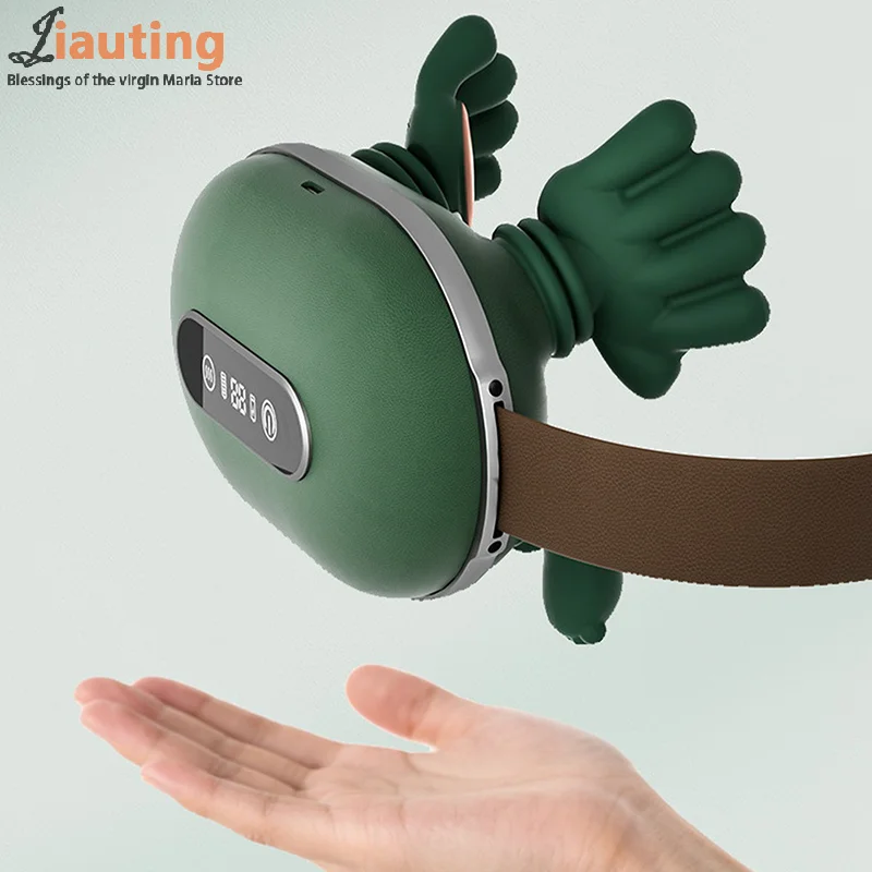 مدلك الرقبة مع محاكاة اليد الحقيقية اللاسلكية المحمولة مدلك الرقبة والظهر 4D تصميم تدليك العجن لتخفيف الآلام