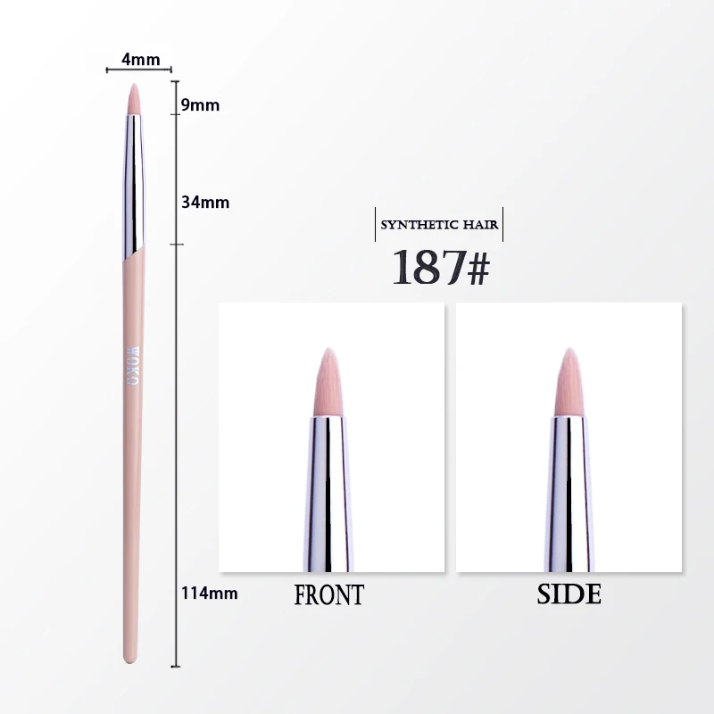 Makeup Brush Eyeliner Smoky Eyeshadow Brush Smudge Shadow Gel Eye Liner Eye Shadow Makeup Brush Pink Fashion Fenty Style Series