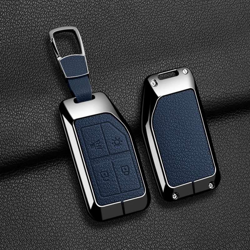 Car Zine Alloy Key Case Cover For Volvo FH16 RC FM EVRO 6 fh CARGO 555 FM Heavy Truck Key Full Protection Shell Holder Accessory - view 5