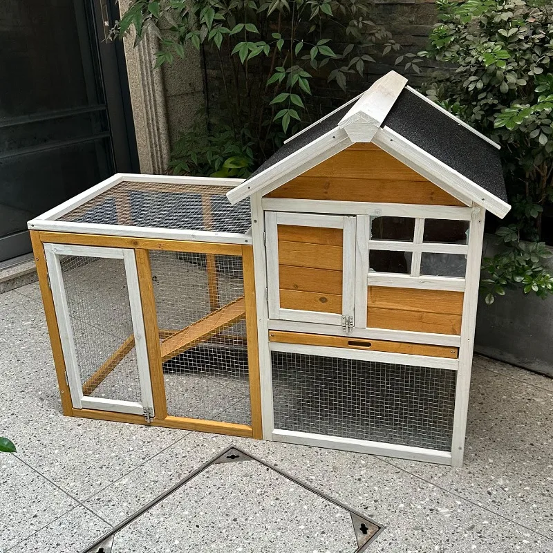 

Rabbit cage Outdoor large space Rabbit nest Rabbit house Rabbit house Pet cage Chicken cage Pigeon cage Duck cage Large