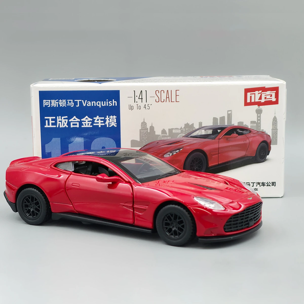 

1/41 Aston Martin Vanquish легкосплавный автомобиль, литье под давлением и игрушечный транспорт, модель автомобиля, миниатюрная масштабная модель автомобиля, игрушка для детей
