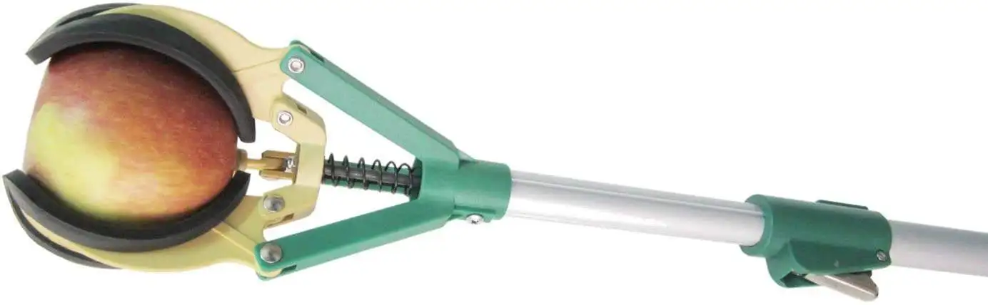 Selecionador de frutas de alta altitude com três garras, pólo telescópico, selecionador de frutas e vegetais, ferramenta manual de jardim, selecionador de frutas