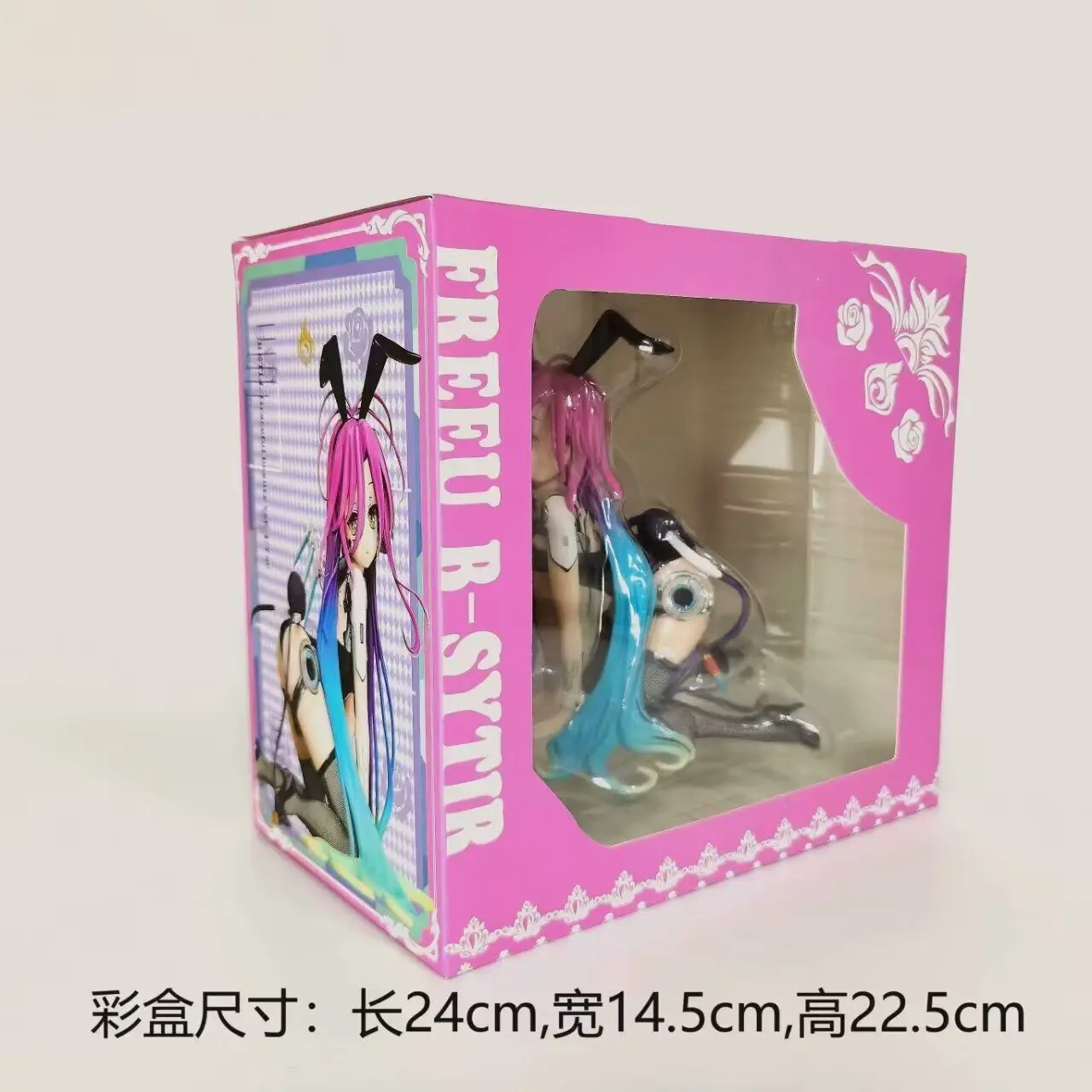 17CM Sin juego Sin vida: Zero Azriel Shiro Jibril Gran guerra Ver. Phat Anime PVC figura de acción juguete coleccionable modelo muñeca regalo