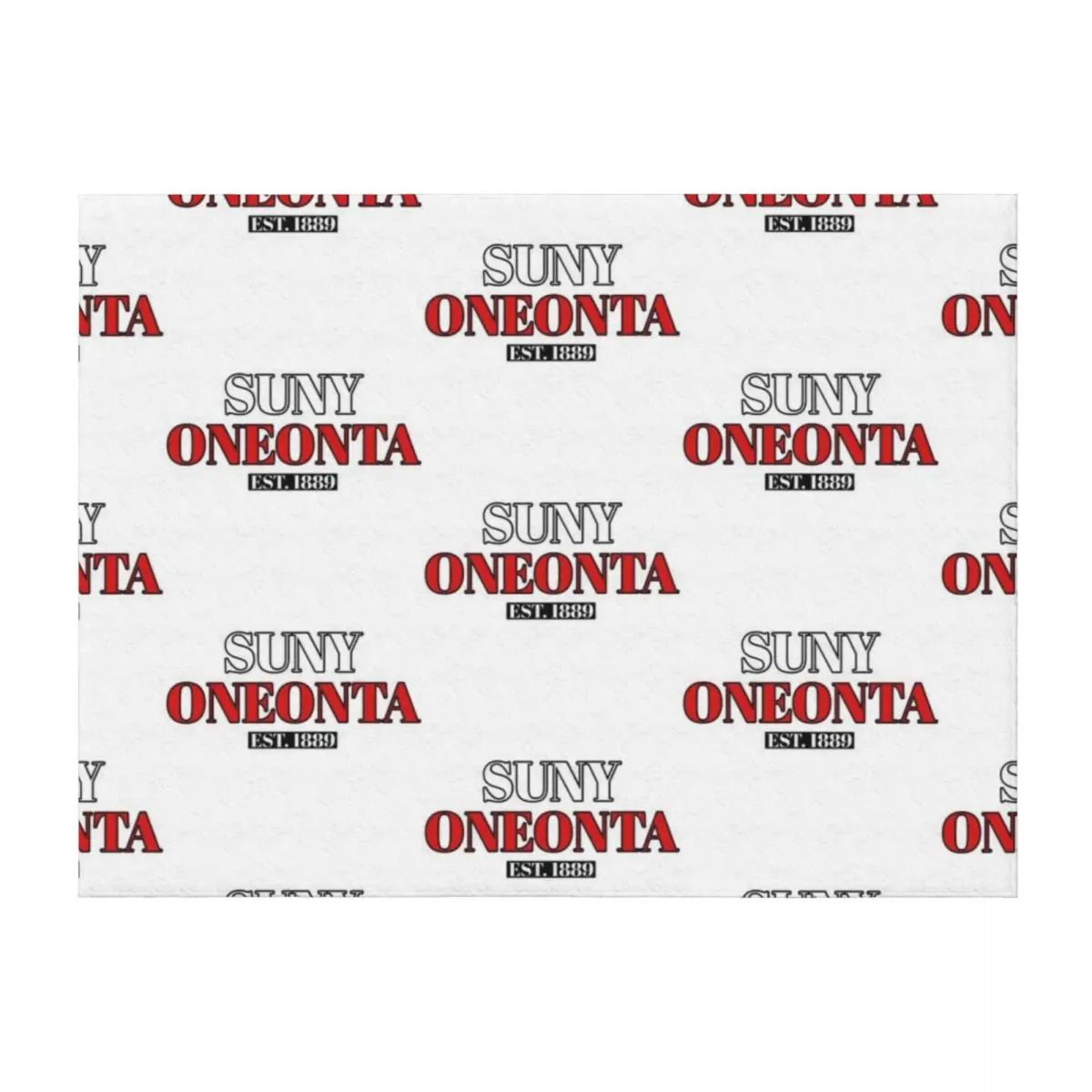 

SUNY Oneonta straightforward Throw Blanket Luxury St Sleeping Bag Baby Furrys Blankets