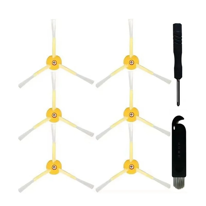 B58B-Suitable For Irobot Roomba Sweeper Accessories 600 Series 700 Series 800 Series Triangular Side Brush With Screwdriver