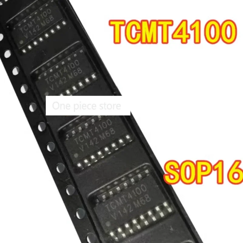 5PCS TCMT4100 TCMT-4100 SMD SOP16 4-way optocoupler white black