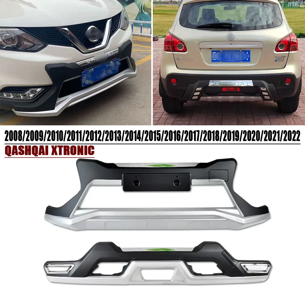 New For QASHQAI XTRONIC Front Rear Bumper Bull Bar Protector External Car For NISSAN QASHQAI XTRONIC CVT 2008 - 2022Year