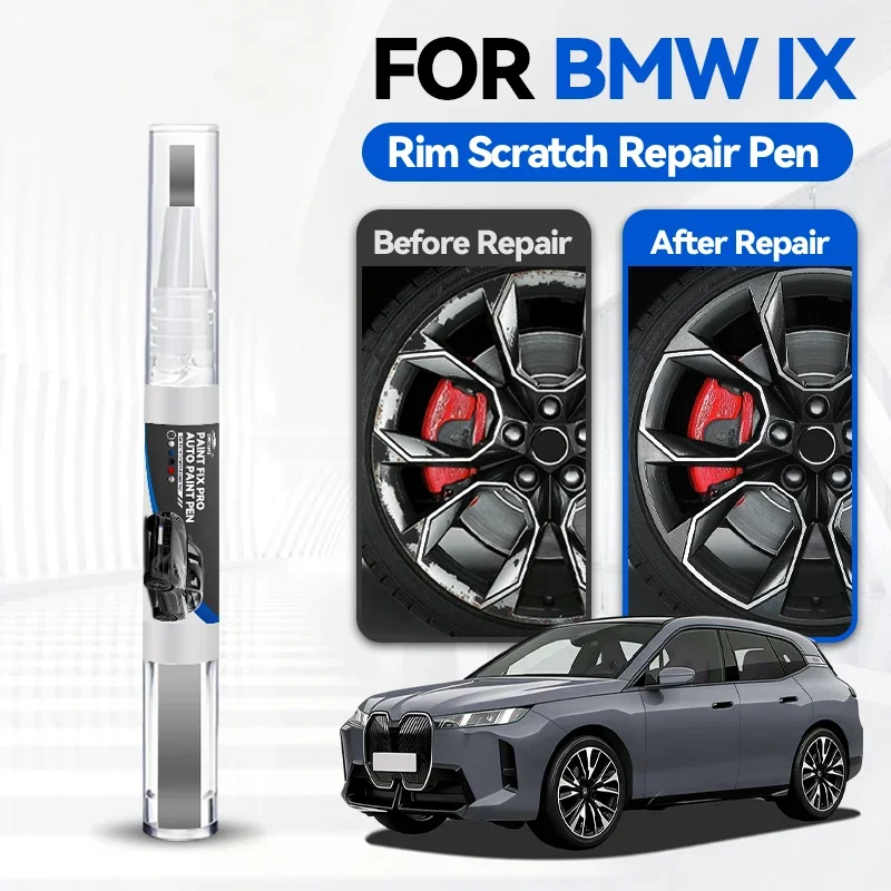 

Комплект для быстрого и простого ремонта колес BMW IX: краска для подкраски и восстановления царапин на дисках автомобиля