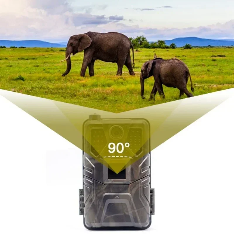 HC-910pro Cámara de caza 4K en vivo con visión nocturna IP66 y app - imagen 2