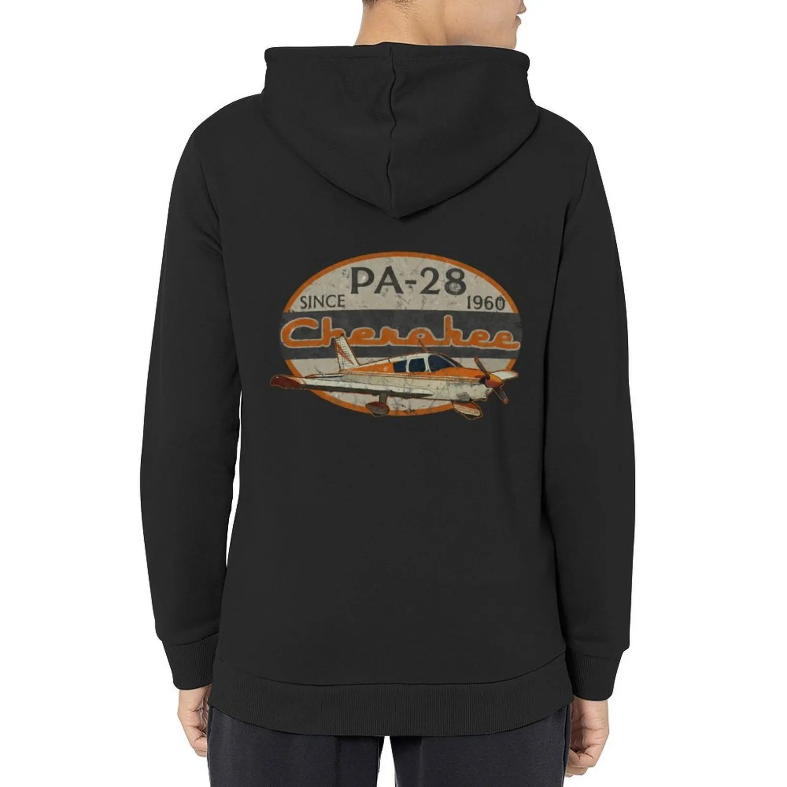 

PA-28 Piper Cherokee Since 1960 Retro Vintage Design Hoodie aesthetic clothing mens designer clothes men's coat mens hoodies