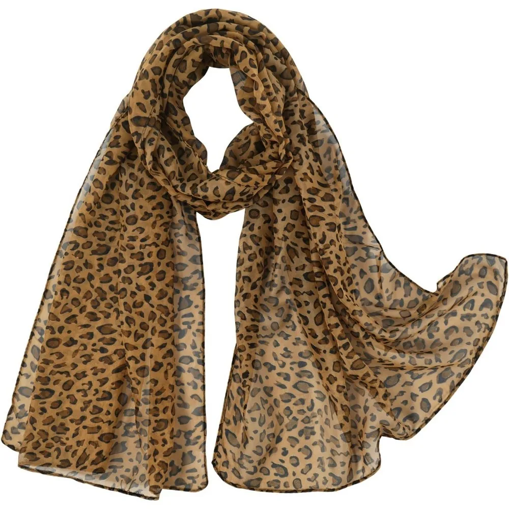 

Unique Women's Floral Scarves: Chiffon Flowers & Birds Printed Scarf