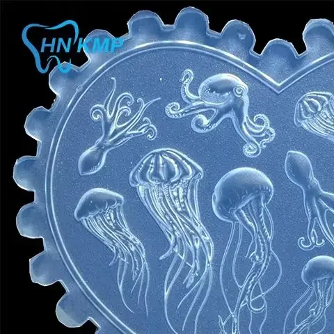 1pcs Ocean Theme Sea Shell Goldfish Starfish Cherry Strawberry 3D Acrylic Nail Mold Nail Decorations DIY Silicone Manicure Mold